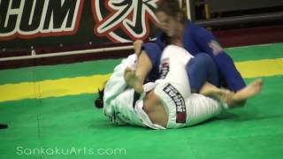 Luiza Monteiro Womens Brazilian JiuJitsu Choke [upl. by Tobey]