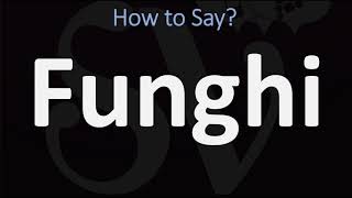 How to Pronounce Funghi CORRECTLY [upl. by Winchell535]