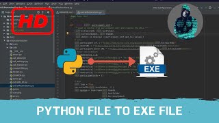 How To Convert Python File To Exe File  Python  Exe  PyCharm  HD  Hours Hacking [upl. by Eugnimod]