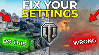 MUST KNOW Settings for World of Tanks in 2024  Ultimate Settings Guide [upl. by Peltz]