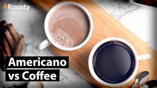 Americano vs Coffee The Differences In Taste amp How Its Prepared [upl. by Cathlene136]