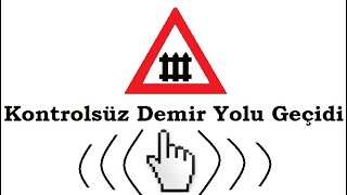 KONTROLSÜZ DEMİR YOLU GEÇİDİ [upl. by Tobey]