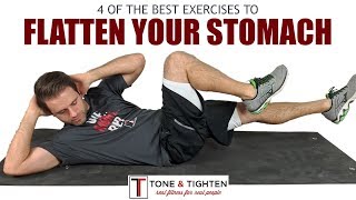 4 Ab exercises to flatten your stomach [upl. by Ahsyen]