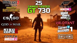 Nvidia GeForce GT 730 In 2022  25 Games Tested  gt730 [upl. by Nnylyoj600]