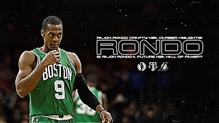 Rajon Rondo Crafty Career Highlights  Crazy Highlights [upl. by Ermeena]