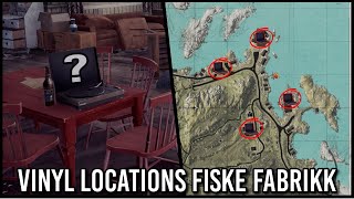 All Vinyl Spawn Locations on Fiske Fabrikk  Vigor [upl. by Lesly242]