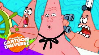 50 LOL Moments with Patrick Star 😂  SpongeBob  Nicktoons [upl. by Ebsen]