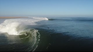 The Heaviest Skeleton Bay Barrel Ridden Yet  SURFER Magazines Bite Size Oliver Kurtz [upl. by Ateinotna]