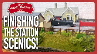 Building A Modular Model Railway  Episode 19 How To Create A Station Embankment [upl. by Edik822]