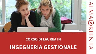 Laurea in Ingegneria gestionale [upl. by Beckett408]