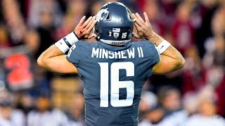 quotMinshew Mania”  Washington State QB Gardner Minshew 2018 Highlights ᴴᴰ [upl. by Ydnir]