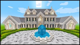 Minecraft How to Build a Mansion 4  PART 4 [upl. by Alel813]