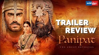 Panipat trailer review Sanjay Dutt Arjun Kapoor remind of Ranveer Singh from Bhansali films [upl. by Bethina]