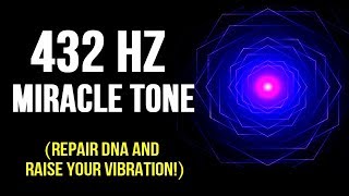 432Hz  RAISE Your VIBRATION While You Sleep  DNA Repair  Healing Meditation Music 432Hz [upl. by Adigun]