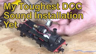 My Toughest DCC Sound Installation Yet 158 [upl. by Yadnil]