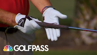 How to Properly Grip Your Golf Club  GOLFPASS  Golf Channel [upl. by Anieral]