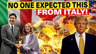 Even EU Shocked By Italy to Replace US With Canada Trump Didn’t Expect This [upl. by Alakcim394]