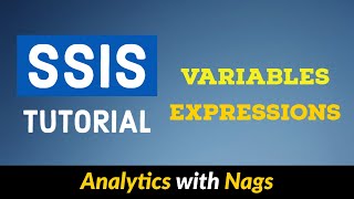 Variables and Expressions in SSIS Tutorial 1325 [upl. by Doownil]