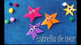 Origami Estrella de mar [upl. by Lenna596]