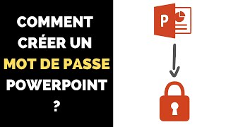 Comment créer un mot de passe PowerPoint  TUTORIEL [upl. by Idnim]