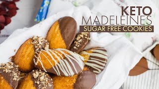 KETO Madeleines  Delicate SUGAR FREE Madeleine Cookie Recipe [upl. by Aylward819]