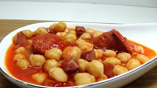 GARBANZOS CON CHORIZO [upl. by Rod]