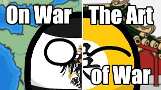 On War vs The Art of War  Clausewitz vs Sun Tzu  East vs West  PolandballCountryball History [upl. by Kowtko]