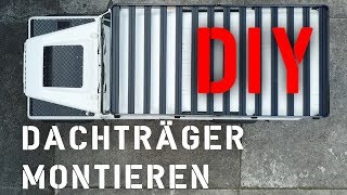 Front Runner Dachträger am Landrover Defender montieren  DIY [upl. by Venuti]