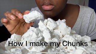 How I make CRUNCHY Starch CHUNKS [upl. by Freyah238]