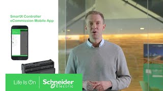 eCommission SmartX Controller Mobile App  Schneider Electric [upl. by Ailegnave]