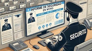 TUTORIAL INFORME  REDACCIÓN VIGILANCIA SEGURIDAD PRIVADA [upl. by Dorey913]