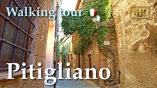 Pitigliano Tuscany Italy【Walking Tour】History in Subtitles  4K [upl. by Sianna]