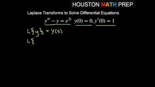 Using Laplace Transforms to Solve Differential Equations [upl. by Koppel620]