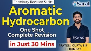 Aromatic Hydrocarbons One Shot Revision Chemistry Class 11 NEET JEE  eSaral  Prateek Sir [upl. by Yrtua]