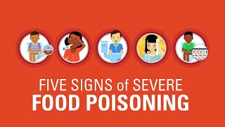 Symptoms of Severe Food Poisoning [upl. by Anaic86]