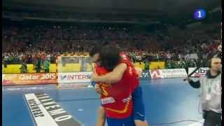 España  Dinamarca Final Mundial Balonmano 2013 [upl. by Syhr299]