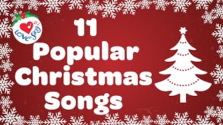 Top 11 Christmas Songs with Lyrics 2024 🎅 [upl. by Kary]