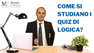 Come si studiano i QUIZ di LOGICA [upl. by Schonthal631]