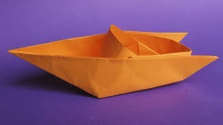 Como hacer un Barco de Papel Fácil ORIGAMI  How to Make a Paper Ship [upl. by Fairfax]