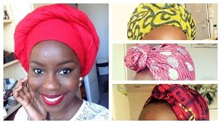 4 attachés de foulard  4 ways to tie a scarf [upl. by Burnie245]