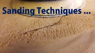 Sanding Techniques  Beginners 13  woodworkweb [upl. by Eenahc]