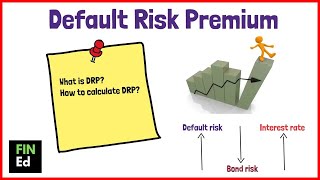 Default risk premium explained  FINEd [upl. by Nobell]