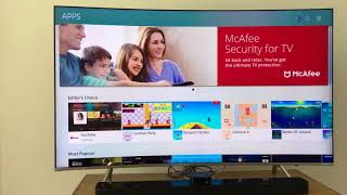 Samsung 65 inch 4K Ultra HD Curved TV Candid Review [upl. by Ynes]