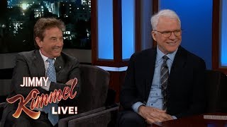 Jimmy Kimmel’s FULL INTERVIEW with Steve Martin amp Martin Short [upl. by Barris]