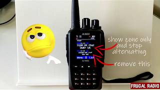 Alinco DJMD5 dual band DMR hidden ZONE display setting Great news for HAM radio operators [upl. by Nadual]