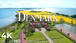 DENMARK • Relaxation Film 4K  Peaceful Relaxing Music  Nature 4k Video UltraHD [upl. by Aerdnac]