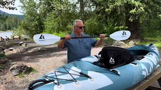 Kokopelli Platte Inflatable Kayak Review [upl. by Vorfeld218]