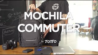 Mochila ejecutiva Commuter  TOTTO [upl. by Onida132]