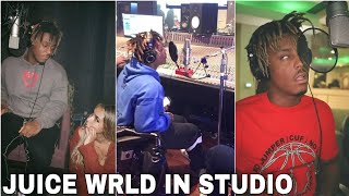 Juice WRLD In Studio [upl. by Benyamin556]