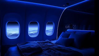 Airplane White Noise  Luxury Private Jet Airplane Sounds for Sleeping [upl. by Ehcor686]